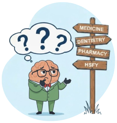 Brain cartoon saying hi